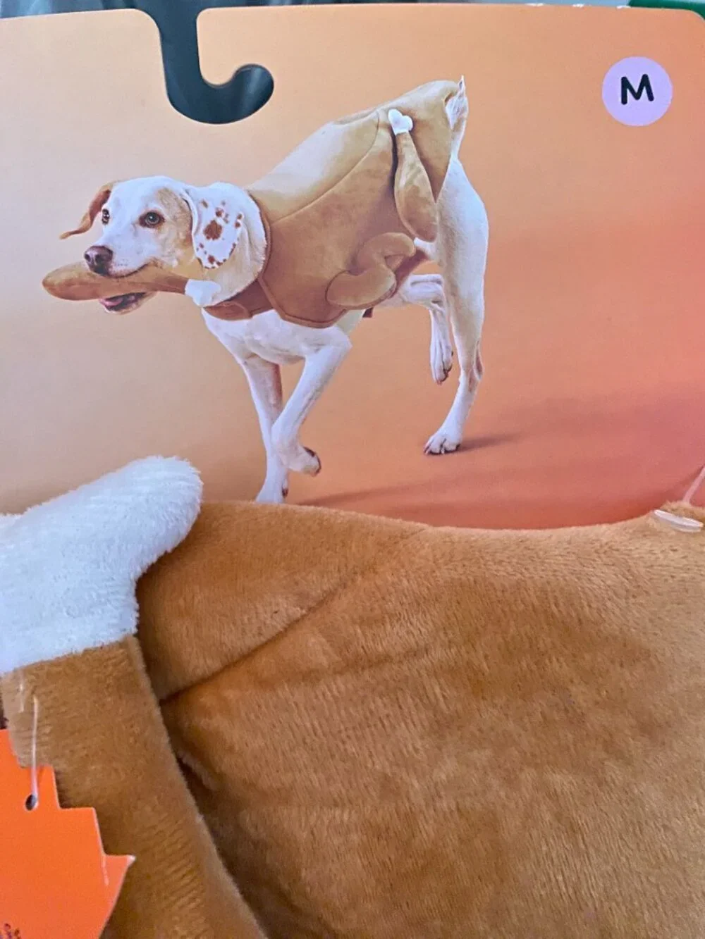 Boots & Barkley Turkey Full Body Halloween Dog Cat Costume Turkey Leg Toy S/M